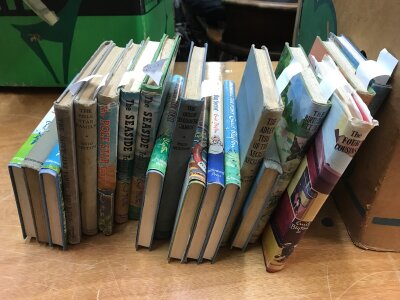 A collection of Enid Blyton various titled books including The Four Cousins.