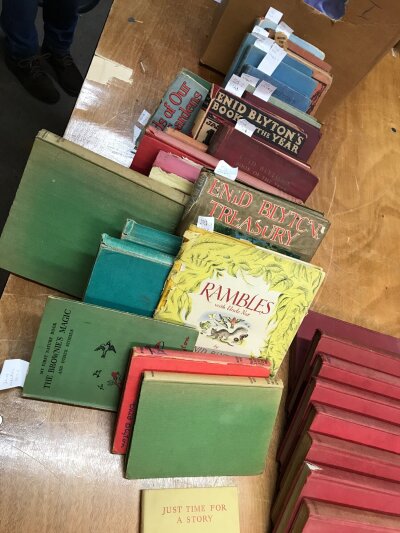 Enid Blyton book Nature titles  to include First Edition Enid Blyton Treasury and Birds of our Gardens