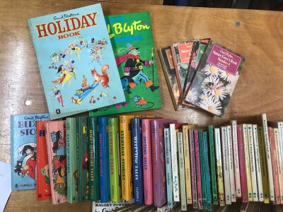 A large collection of Enid Blyton various titled books from the 1970's onwards, plus Natures Lovers books
