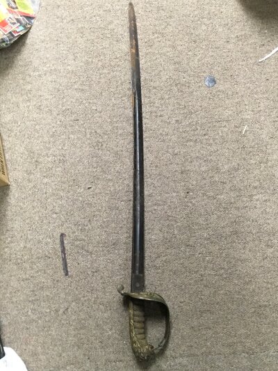 A British naval Sword