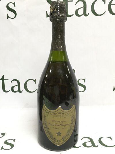 A bottle of 1978 Don Perignon