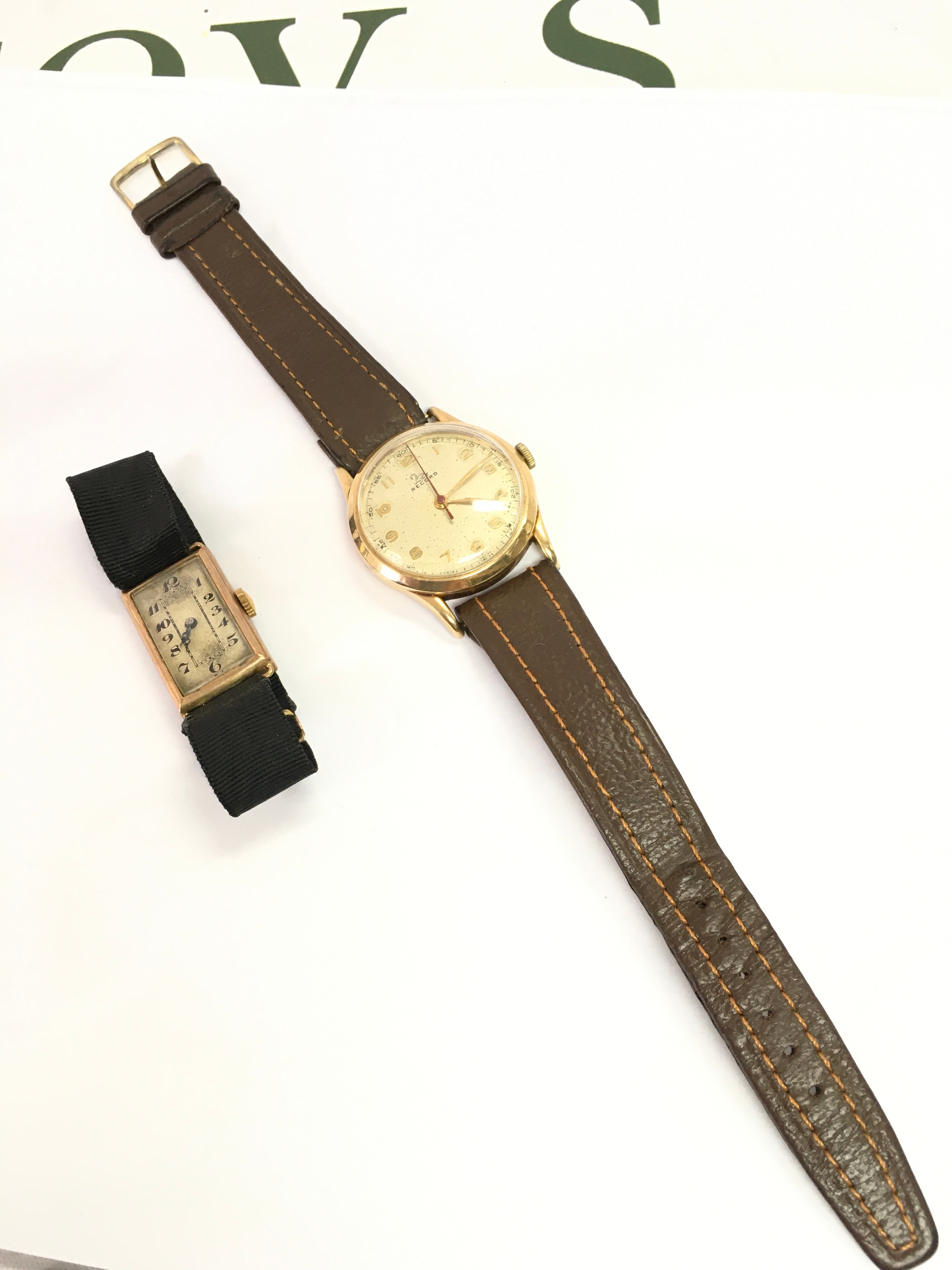 Two vintage wrist watches