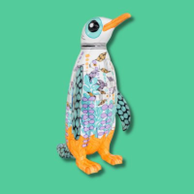 Take It with You When You Go - Sponsor: Stockvale Ltd - Adventure Island and Sealife Adventure / Artist: Ashleigh Cripps / Take it with you when you go presents a vibrant underwater scene that, on closer inspection, reveals plastic waste blending into the Thames Estuary. Fish are replaced by bottles, and the seabed is strewn with straws. Its visual appeal highlights how easily we accept pollution as normal. The piece reminds us of nature';s fragility and urges us to protect the environment by taking our litter with us. Ashleigh is a Southend-based artist and illustrator living in Shoeburyness with her husband and three children. She graduated from Norwich School of Art and Design in 2008 but spent years supporting young people and vulnerable adults. Since having children, she has returned to art, rediscovering her creativity and joy through illustration and artistic expression. - Height 1600mm width 890mm Depth 1090mm weight 30kg