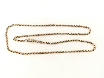A 9ct gold chain