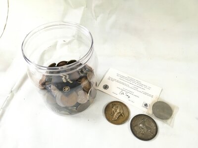 Silver coins and other coinage