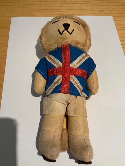 England 1966 World Cup Willie Football Bear: Official product bear in excellent condition.