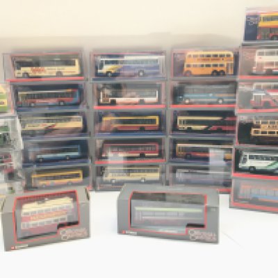 A Collection of Boxed Corgi Original Omnibus Buses. No Reserve.