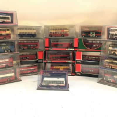 A Collection of Boxed Corgi Original Omnibus Buses. No Reserve.