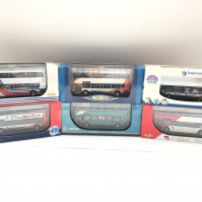 6 X Boxed Creative Master Buses.