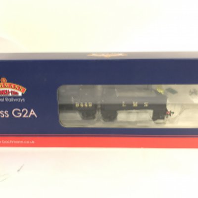 A Boxed Bachmann 00 Gauge Class G2 9449 LMS Black Without Tender Back Cab. #31-476 DCC.