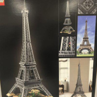 A Boxed And Sealed Lego Eiffel Tower #10307.