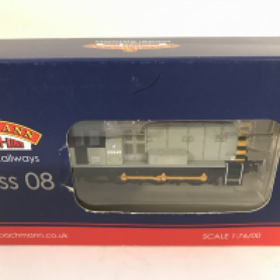 A Boxed Bachmann Class 08 Diesel Shunter im wrong Box .DCC Ready.