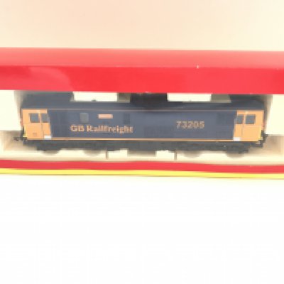 A Boxed Hornby 00 Gauge Class 73 Railfreight Loco 73205.