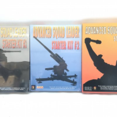 3 Boxed Advance Leader Starter Kits. #s 1.2.3. #1 is Sealed. #2 is Sealed and #3 is complete and Un-punched.