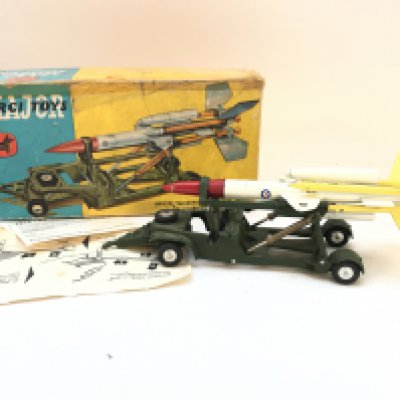 A Boxed Corgi Bristol Bloodhound Guided Missile On Loading Trolly #1109. No Reserve.