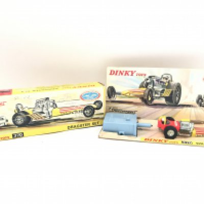 A Boxed Dinky Dragster Set #370. No Resrve.