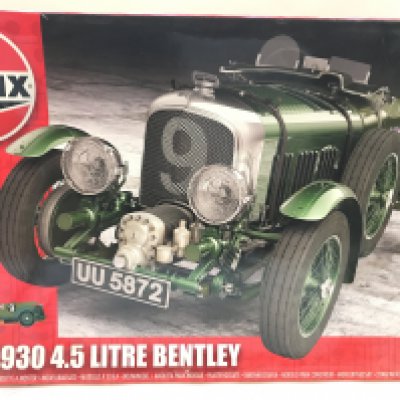A Boxed Airfix 1930 4.5 Litre Bentley 1:12 Scale.