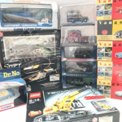 A Collection of Boxed Van Guards. Lego. A Small Remote Controlled Helicopter Etc. No Reserve.