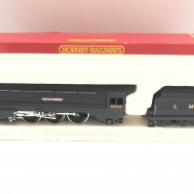A Boxed Hornby 00 Gauge LMS 4-6-2 Coronation Class Locomotive City Of London #R2092.