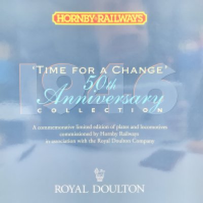 A Boxed Horny/Royal Doulton 00 Gauge Sir Ronald Matthew's Locomotive with Plate.