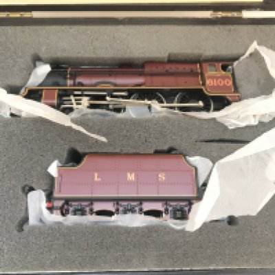 A Bachmann 00 Gauge Royal Scot Locomotive In Presentation Case.