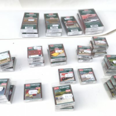 A collection of 35 new railway model scenes by PECO all unopened. 00 gauge No reserve
