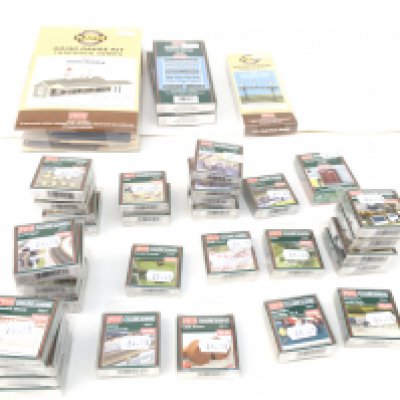 A collection of 35 new boxed model railway scenes by PECO. 00gauge all unopened. No reserve