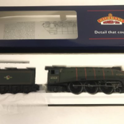 A Boxed Bachmann 00 Gauge A4 600020 Guillemot BR Green Late Crest #31-958.