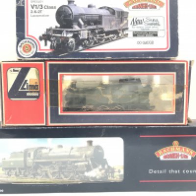 3 Boxed 00 Gauge Locomotives including Bachmann and Llima.
