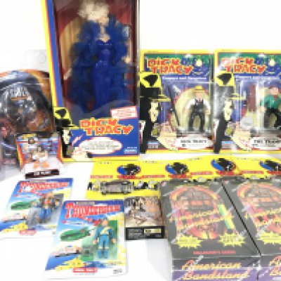 A Collection of Boxed Playmates/Ertl Dick Tracy Toys. Star Wars. Thunderbirds etc. No Reserve.