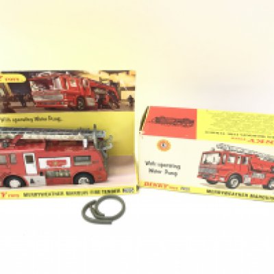 A Boxed Dinky Merryweather Marquis Fire Tender #285.