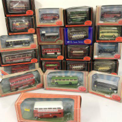 A Collection of Boxed Exclusive First Editions and Corgi Original Omnibus Buses No Reserve.