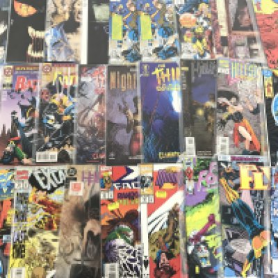A Box Containing Mainly Marvel And D.C. Comics. No Reserve.