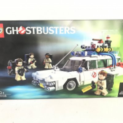 A Boxed Lego Ideas Ghostbusters Ecto 1. #21108.