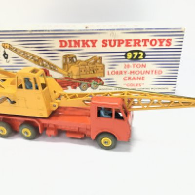 A Boxed Dinky 20-Ton Lorry- Mounted Crane. Coles #972.