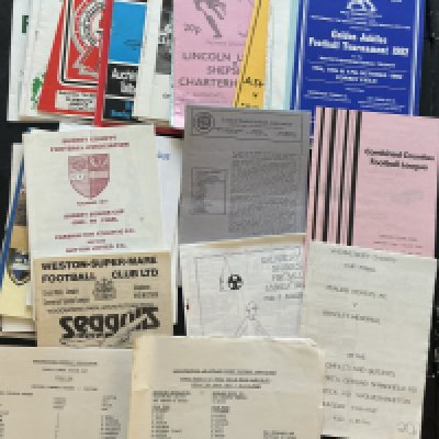 Non League Finals + Miscellaneous Football Programmes: A collection of football programmes containing many finals particularly minor cups such as Scottish Junior/Amateur etc. Unusual lot with instructions to sell. (170)