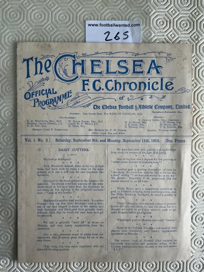 Football Memorabilia Auction - Presented by Dave Alexander of Football Wanted