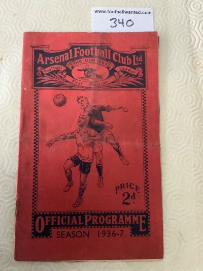 1937 FA Cup Semi Final Football Programme: West Brom v Preston played at Arsenal in good condition with no team changes. Folding.