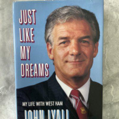 John Lyall West Ham Signed Football Book: Just Like My Dreams excellent condition hardback autobiography clearly signed inside without dedication. 