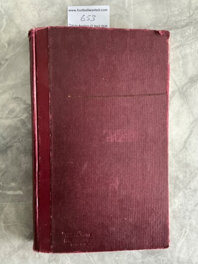 Manchester United Football Players Wages Book 1965 - 1971: Incredible original hand written ledger listing every player and the amount and date of the weekly wage plus other payments which include a bonus of around 500 pounds in May 1968 which must be for winning the European Cup. A page each year for all players who include Best Charlton and Law but also lesser known players sometimes ending with the word free and what date they left and to where. Interesting to see that Nobby Stiles in 1968 for the whole year earned just over 6k and also on each years end is a summary and for the entire playing staff of around 40 players around 100k was paid out per annum in total. Hundreds of pages with many thousands of entries and a real original piece of history from the greatest period.