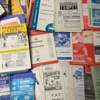 1960s Workington Away Football Programmes: Around 200 from 60/61 to the early 70s in excellent condition. Duplication. (Est 200)