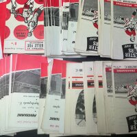 Doncaster Rovers Home Football Programmes: Over 150 spanning the 60s decade with a further 150 from the early 70s. Excellent condition with minor duplication. (300+)