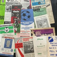 European + Worldwide Football Programmes: A collection of 95 all foreign clubs in European Competitions, domestic Leagues etc from the 1960s onwards. Includes East German, Dutch, French, Czech, USA, Australian representation plus others.
