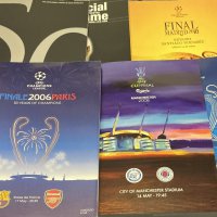 European + World Cup Final Football Programmes: From recent years in excellent condition. Duplication noted so an ideal lot for an ebay trader or existing programme dealer. (est 75)
