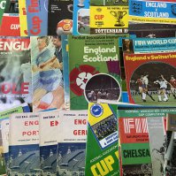 Big Match Football Programmes: Includes FA Cup Finals, League Cup Finals and England Internationals. Instructions to sell. (est 60)