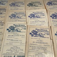 1960s Millwall Home Football Programmes: Spanning the whole decade in excellent condition. Around 140 plus a few early 70s with instructions to sell. (150+)
