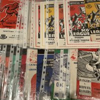 Scottish League Cup Semi Final Football Programmes: Incomplete run from 1955 to 2019 in excellent condition with instructions to sell. (est 95)