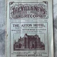 1922 - 1923 Aston Villa v Middlesbrough Football Programme: Good condition with light folding. No team changes. 