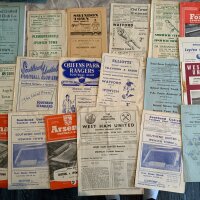 1940s + 1950s Ipswich Town Away Reserve Football Programmes: 46/47 Southend PH, 47/48 Plymouth, 48/49 Swindon, 49/50 Watford, 50/51 Norwich, Plymouth, 52/53 QPR, 54/55 Watford, 55/56 Bristol Rovers, 58/59 Leicester and more. Mainly good. (19)