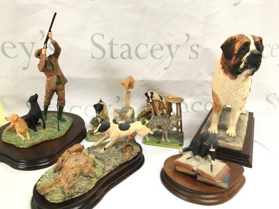 Border fine arts animal figures